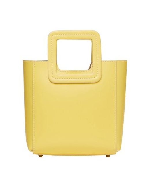 Staud Yellow Mini Shirley Handbag