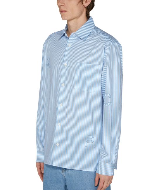 A.P.C. Blue Malo Shirt for men