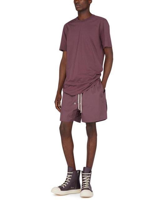 Rick Owens T-Shirt Level T in Purple für Herren