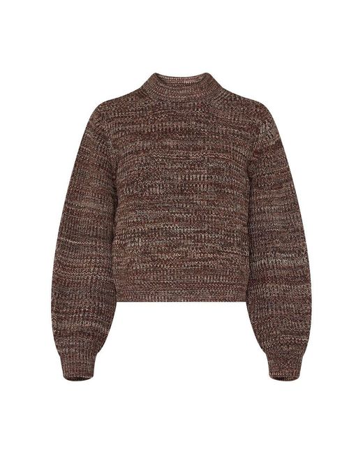 Sessun Brown Wadden Sweater
