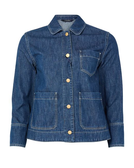 Max Mara Blue Giulietta Denim Jacket