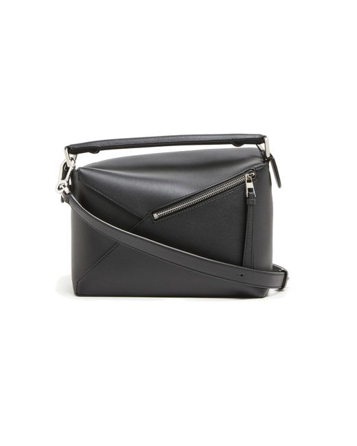 Loewe Black Kleine Puzzle Edge Tasche