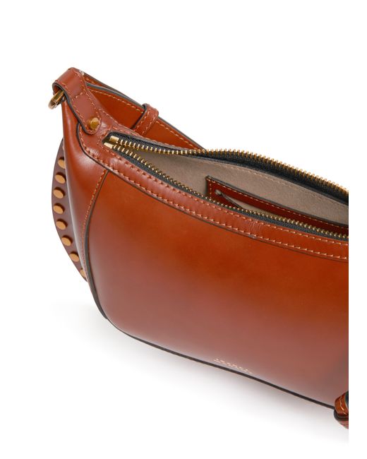 Isabel Marant Brown Oskan Moon Shoulder Bag