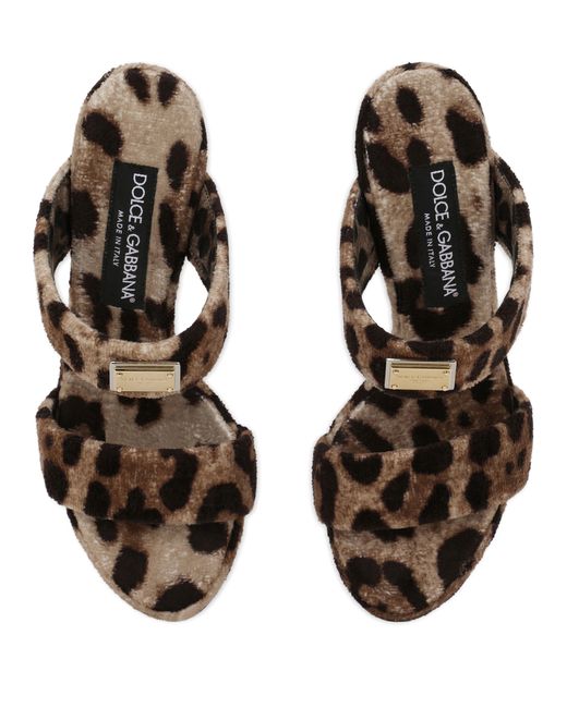 Dolce & Gabbana Brown Kim Sandals