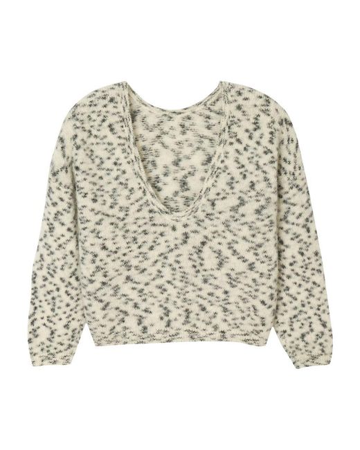 Ba&sh Brown Pullover Leopold