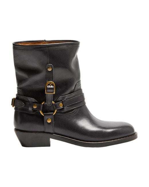 Isabel Marant Brown Ildred Ankle Boots