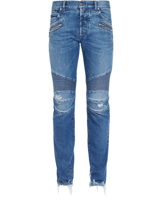 Balmain Jeans aus Baumwolle in Blue für Herren