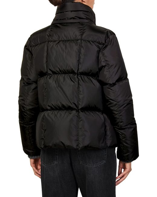 Moncler Black Castelnou Hooded Down Jacket