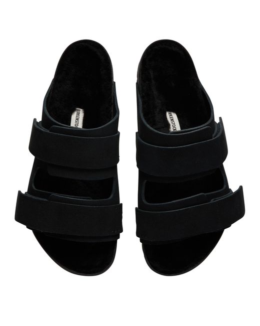 Birkenstock 1774 Black Uji Flat Sandals