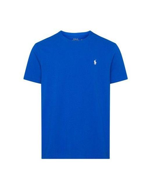 Polo Ralph Lauren Short-sleeved T-shirt With Logo in Blue for Men