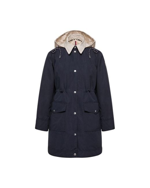 Moncler Blue Begonia Parka