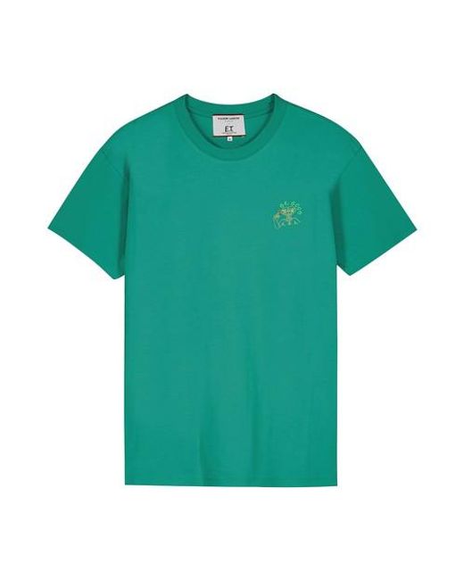 Maison Labiche Green "be Good" Popincourt T-shirt