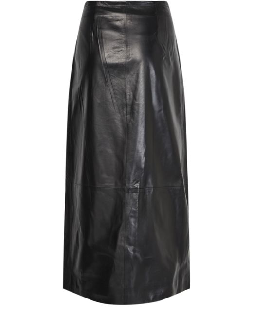 Khaite Black Lederrock Quinn