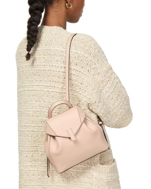 Valextra Pink Mini-Rucksack Iside