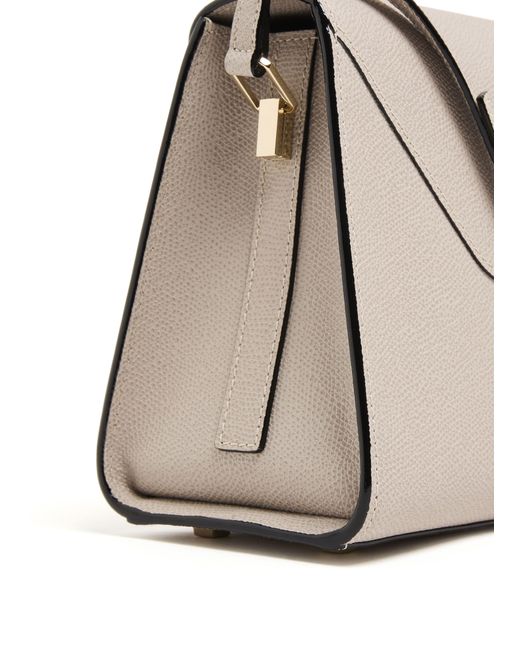 Valextra Gray Iside Mini Bag