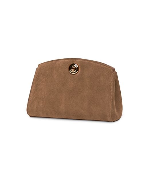 Liffner Brown Clutch Pushlock