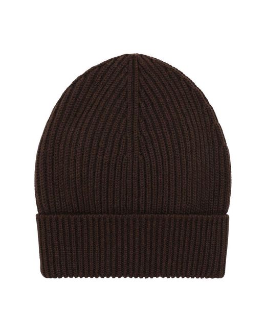 Dolce & Gabbana Brown Wool And Cashmere Hat
