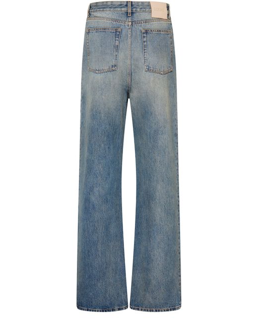 Loewe Denim Jeans mit weitem Bein in Blue für Herren