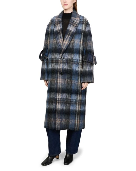 Loewe Blue Striped Coat