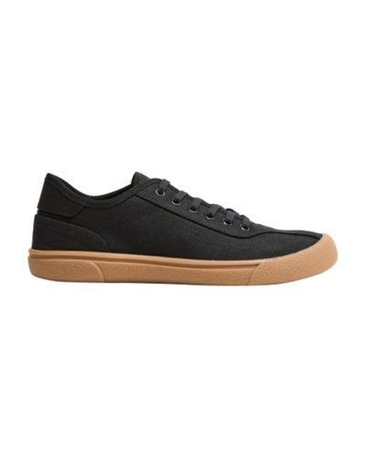 The Row Black Canvas-Sneakers