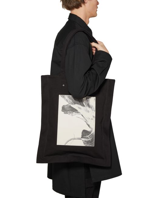 Y-3 Black Y-3 Lux Tote Bag for men