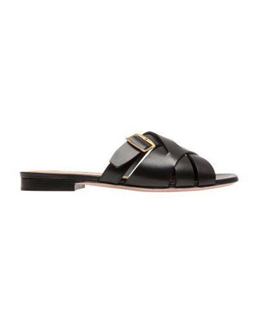 Bally Black Mules Essence