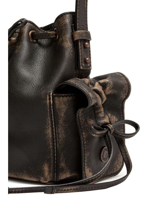 Acne Black Multipocket Mini Bucket Bag Vintage
