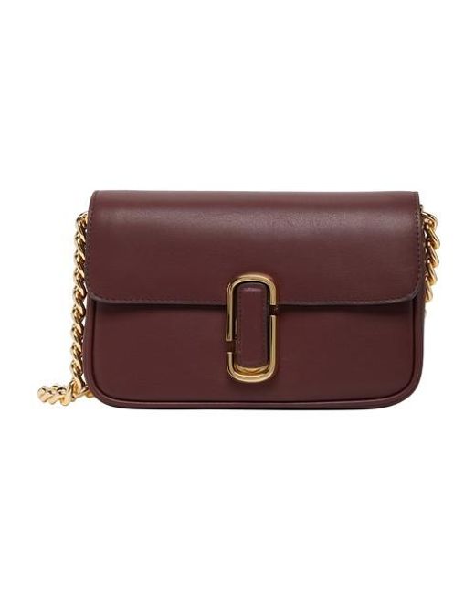 Marc Jacobs Leather The J Marc Shoulder Bag in Purple Lyst Australia
