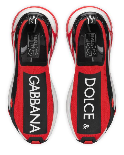 Sneakers Fast avec résille extensible Dolce & Gabbana pour homme en coloris Black