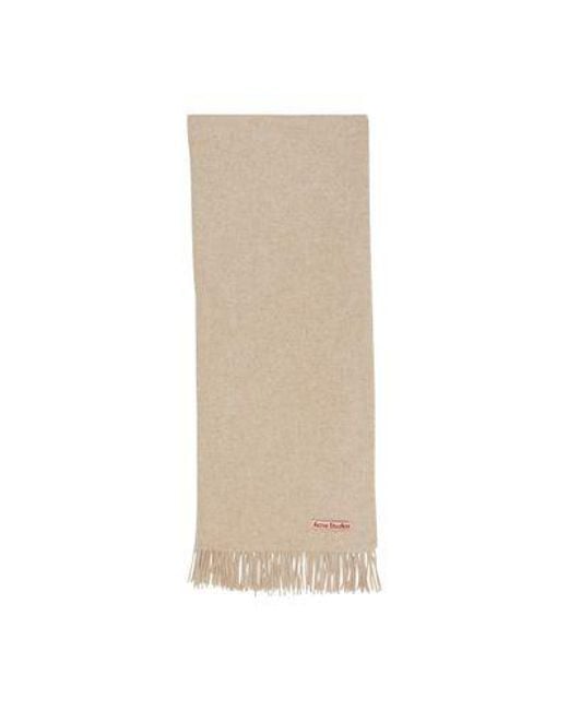 Acne Natural Oversized Scarf