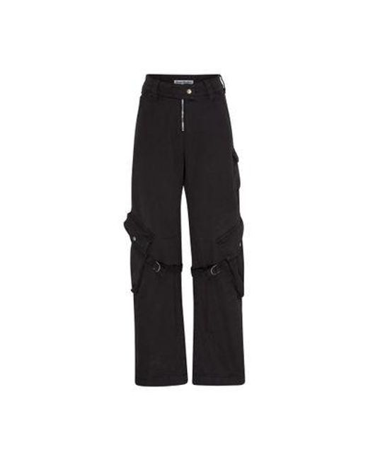 Acne Black Cargo Trousers