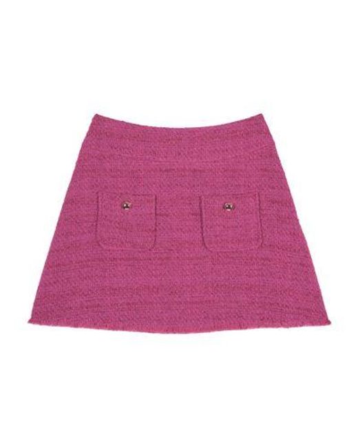 Ba&sh Purple Bonnie Skirt