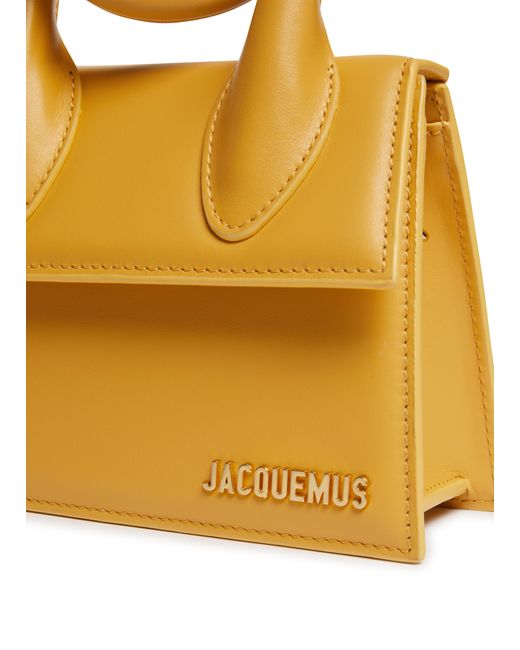 Jacquemus Yellow Le Chiquito Nœud Bag