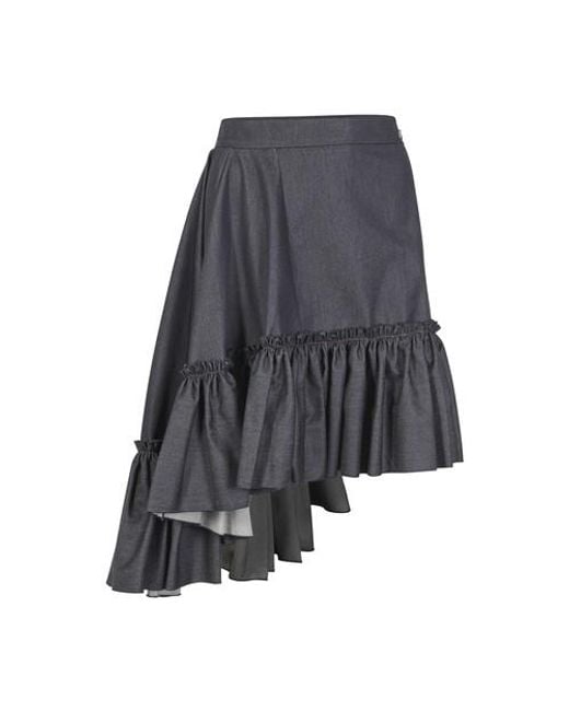 max denim skirt