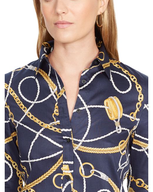 Ralph lauren chain print shirt Clearance