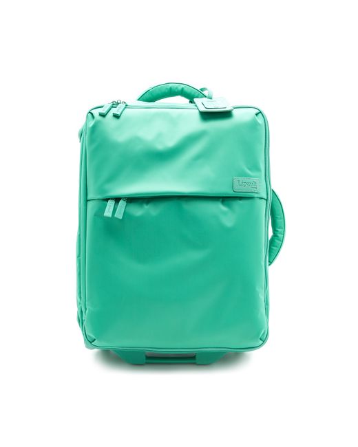 Lipault Green Foldable 22" Wheeled Carry On Bag - Purple