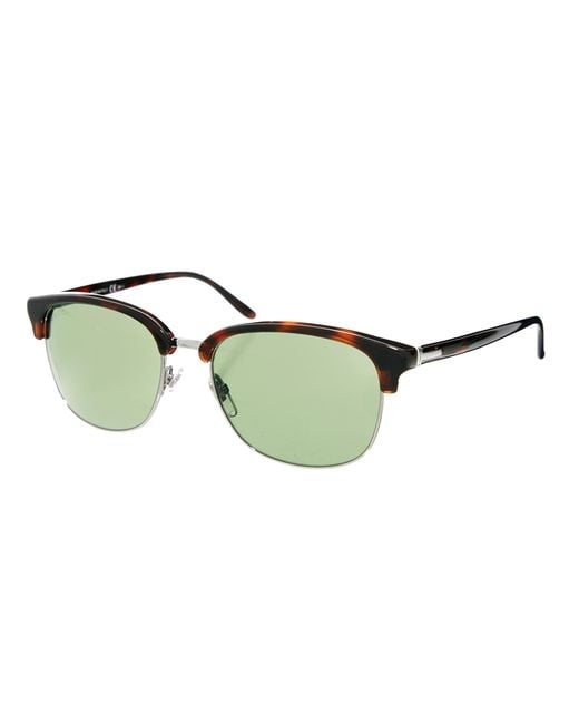 Gucci Brown Clubmaster Sunglasses for men