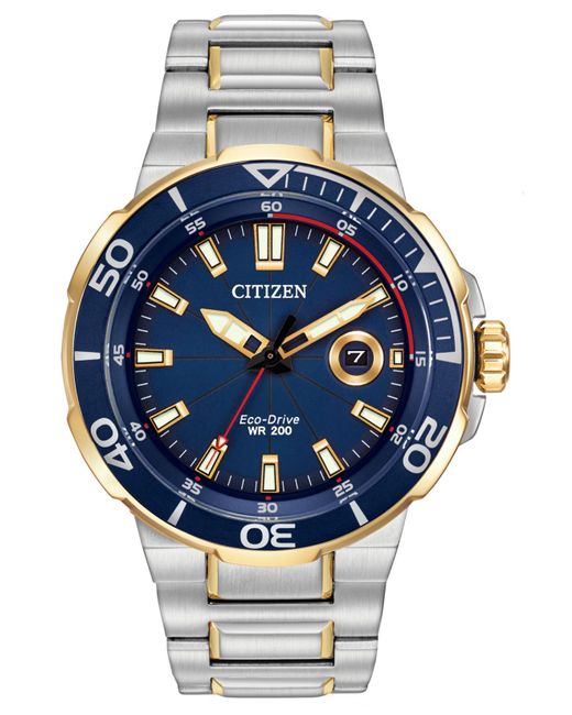 two tone citizen watch
