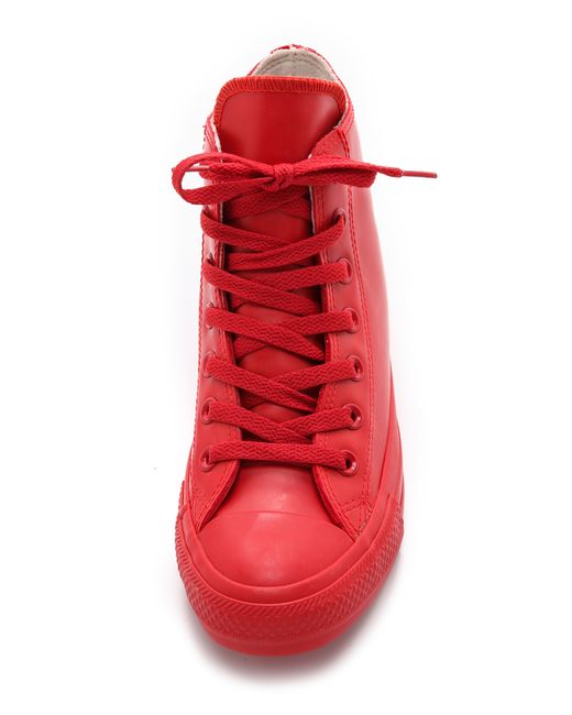 Converse rubber coated all star sneakers best sale