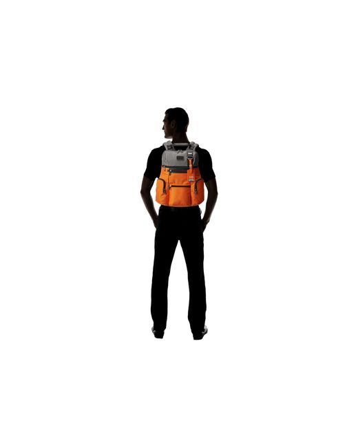 Tumi Orange Alpha Bravo Knox Backpack