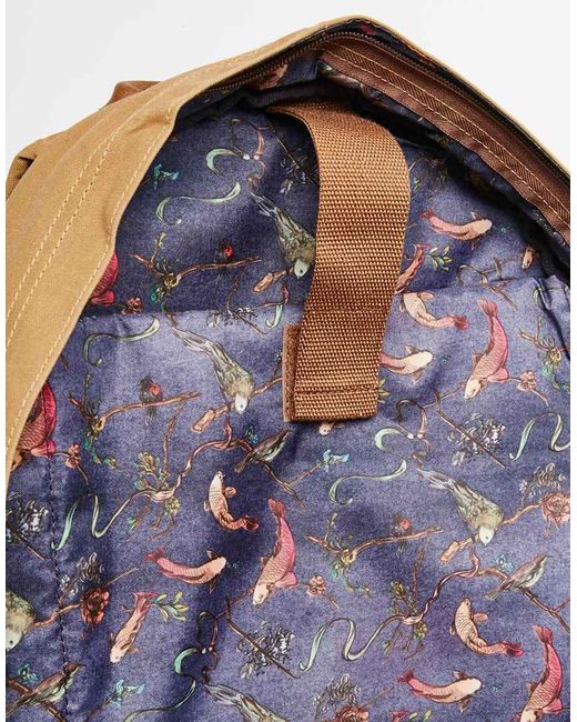 Eastpak Natural Floid Backpack In Sand Limited Edition for men