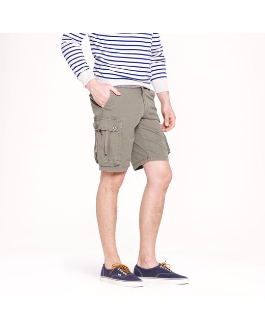 j crew ripstop cargo shorts