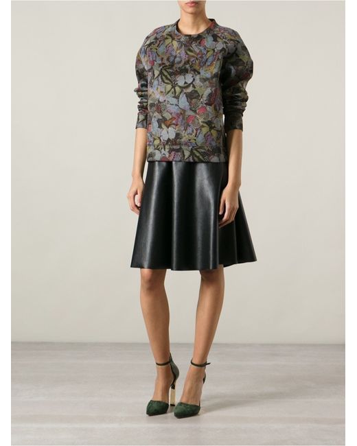 Valentino Butterfly Print Sweater - Lyst