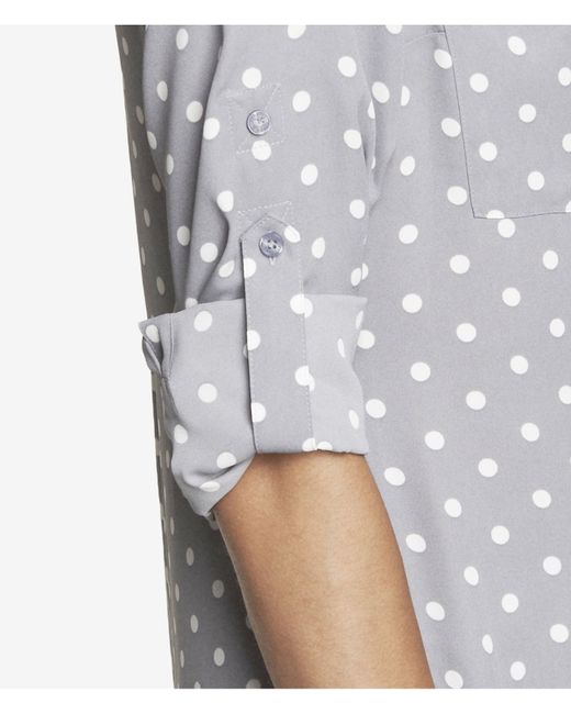 Express Polka Dot Convertible Sleeve 