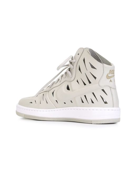 Nike 'af1 Ultra Force Mid Joli Qs' Sneakers in Gray | Lyst