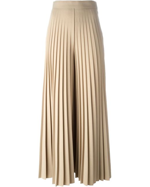 Givenchy Multicolor Pleated Wide Leg Trousers