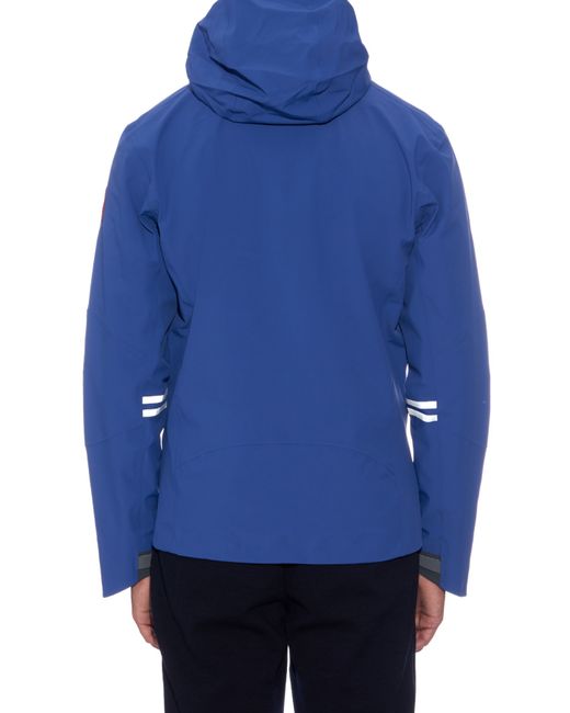 Canada Goose Moraine Shell Hooded Jacket in Blue for Men | Lyst