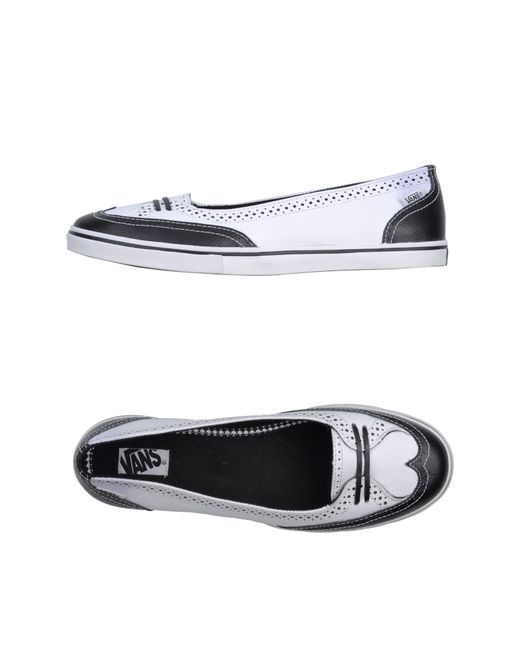 Vans White Ballet Flats