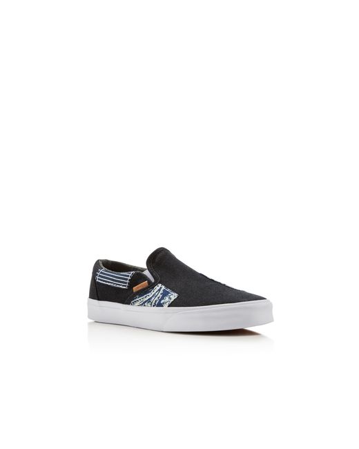Vans Classic Ca Denim Patchwork Slip On 