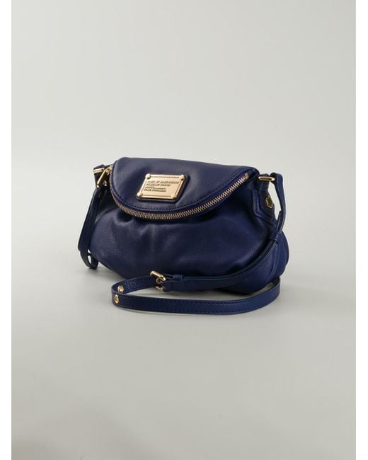 Marc By Marc Jacobs Blue 'Classic Q Mini Natasha' Crossbody Bag